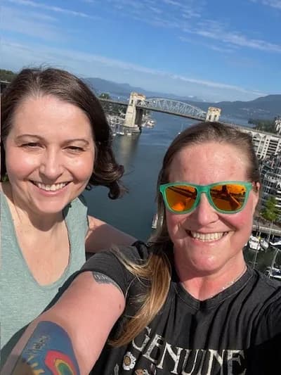 Arden Brown and Andrea Richardson, the Ears for Life audiology team